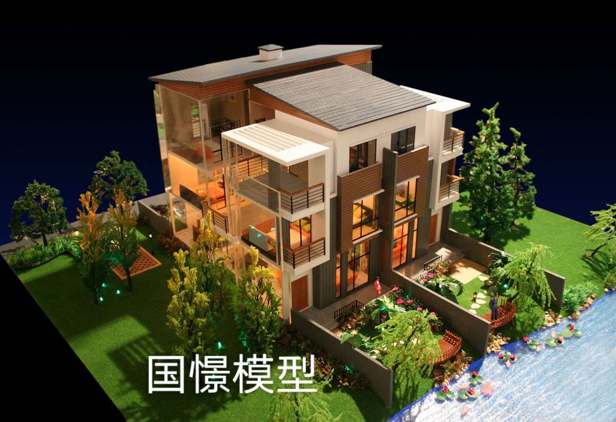 郎溪县建筑模型